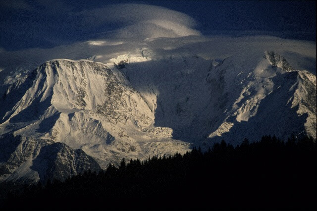 photo du mont blanc - Chalet Les Clarines